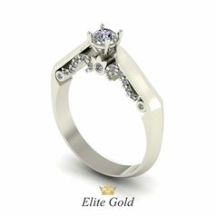 кольцо для помолвки с высоким кастом