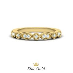 кольцо Millie с филигранью в желтом золоте
