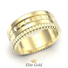 кольцо Quatre в желтом золоте