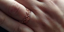 Классическое кольцо корона Grace с камнями