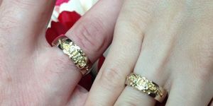 author's wedding rings aurelia