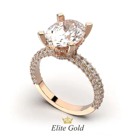 Bespoke Abella engagement ring