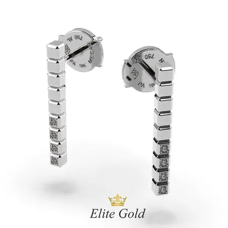 Bespoke Cube stud earrings