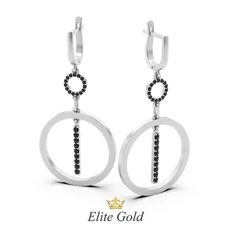 Bespoke Dalia Nera earrings