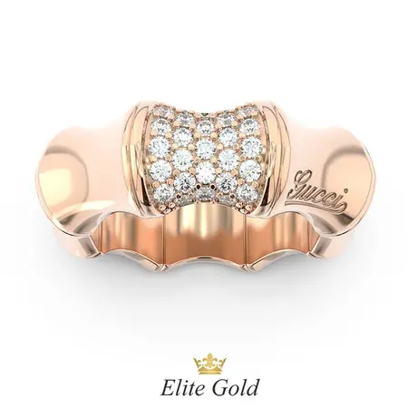 Bamboo ring with stones
