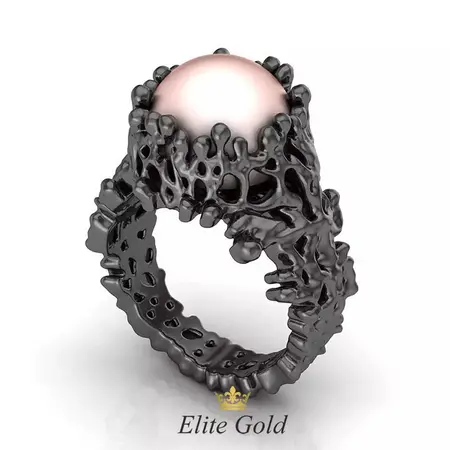 Bespoke Neroli pearl ring