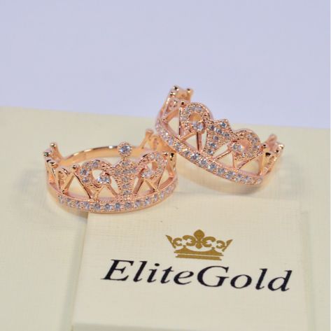 два кольца корона широкие