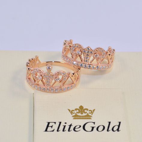 два кольца корона широкие