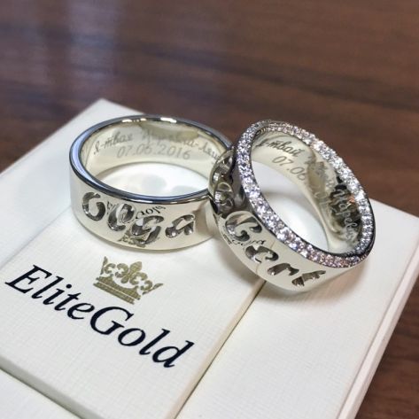 обручальные кольца с именами