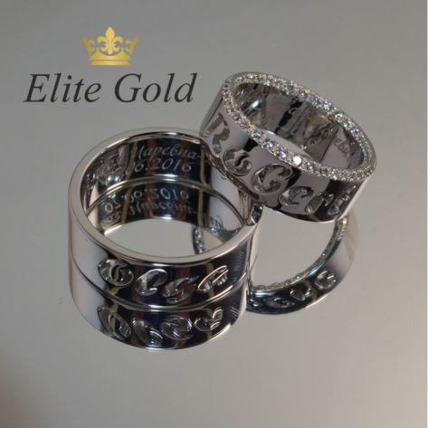 обручальные кольца с именами