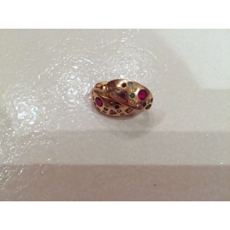 серьги бочонки с камнями впереди