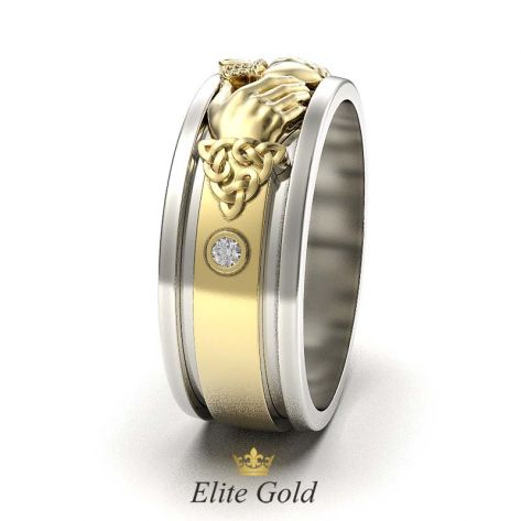 кладдахское кольцо eternity в профиль