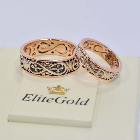 обручальные кольца Insignia без камней