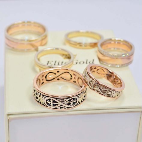 обручальные кольца Insignia без камней