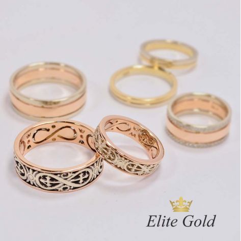 обручальные кольца Insignia без камней