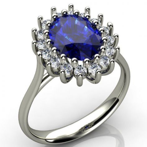 кольцо Принцессы Дианы фото