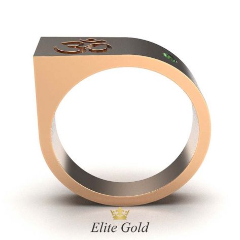 перстень Mantra - вид сбоку