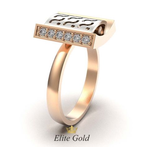 кольцо Narcizza в профиль