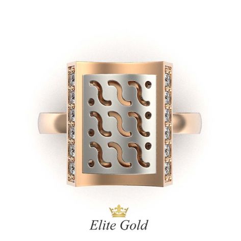 кольцо Narcizza вид спереди