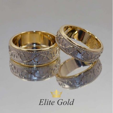 ажурные обручальные кольца без камней фото