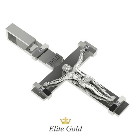 обратная сторона креста с гравировкой