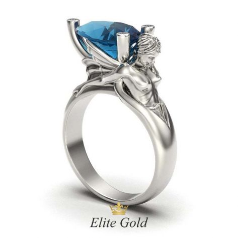 золотое кольцо русалка фото