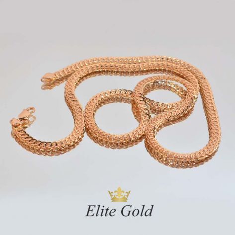 плетение ауди в красном золоте