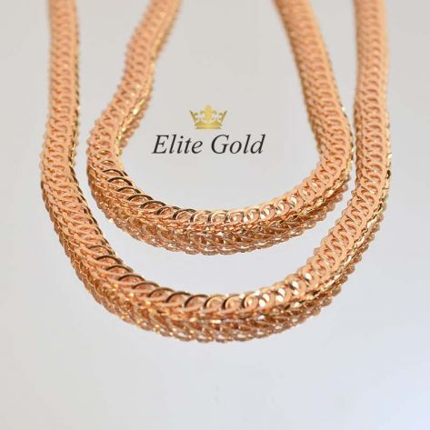 плетение ауди в красном золоте