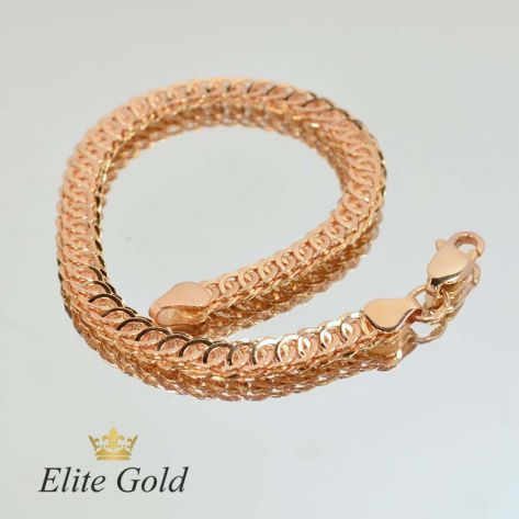 плетение ауди в красном золоте