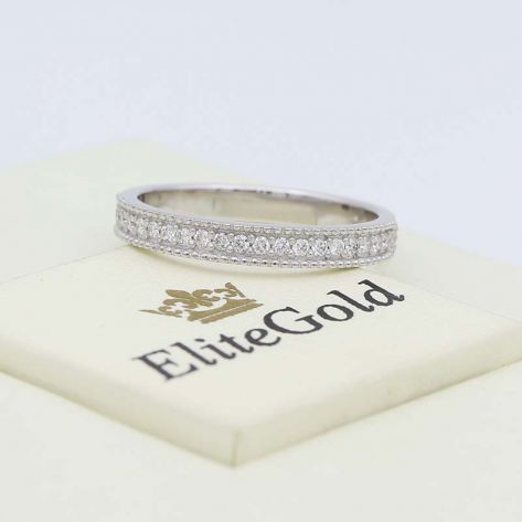 кольцо Safira в белом золоте