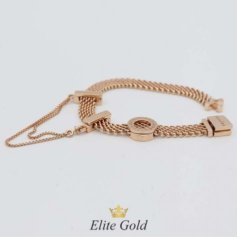 браслет Pamberley в виде ремешка в красном золоте