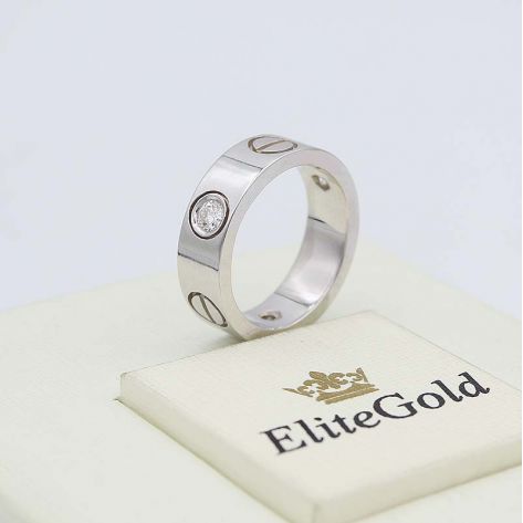 в белом золоте с бриллиантами