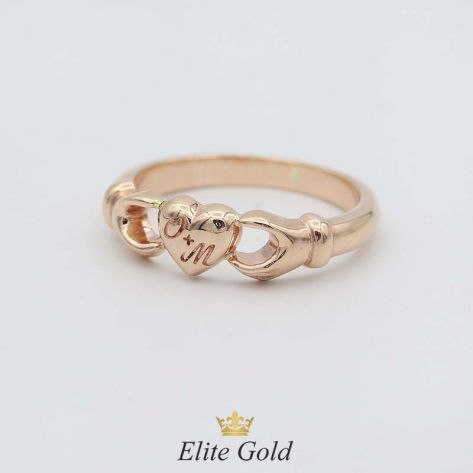 Кладдахское кольцо Spell с инициалами