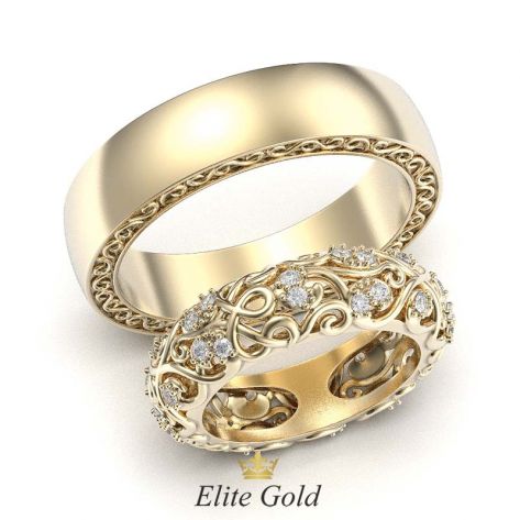 обручальные кольца Ника - альтернативная версия