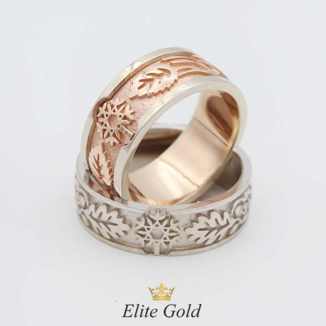 в разных цветах золота без камней