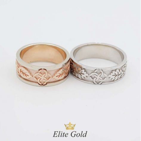 в разных цветах золота без камней