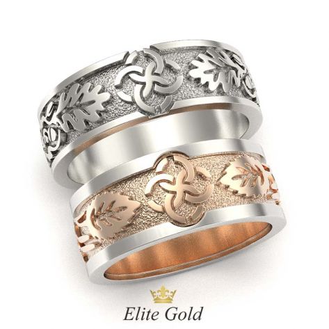 кольца Love Script - версия 2 (увеличенное женское)