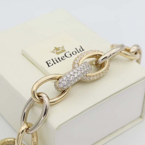 авторский браслет Adriana - звенья крупным планом