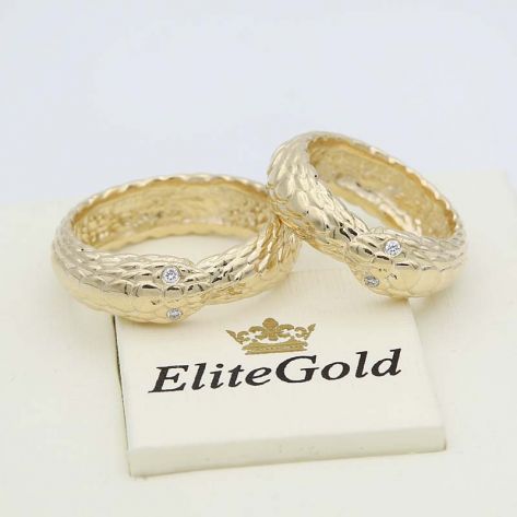 в лимонном золоте с бриллиантами