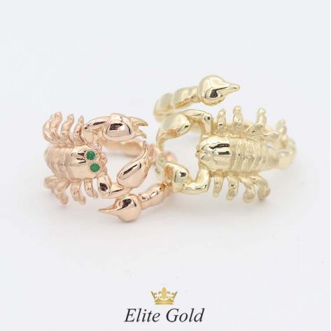 кольцо Скорпион в разных вариациях