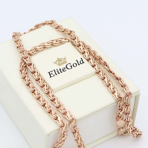 цепь Arabia в классическом оттенке золота 585