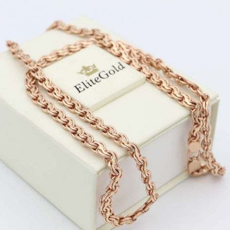 цепь Arabia в классическом оттенке золота 585