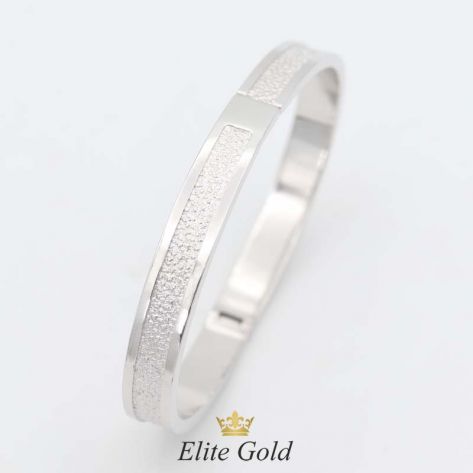 в белом золоте без камней