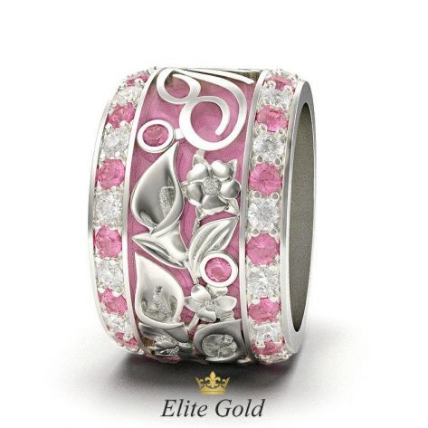 кольцо Theodora - вид сбоку