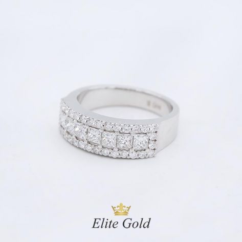 в белом золоте с бриллиантами