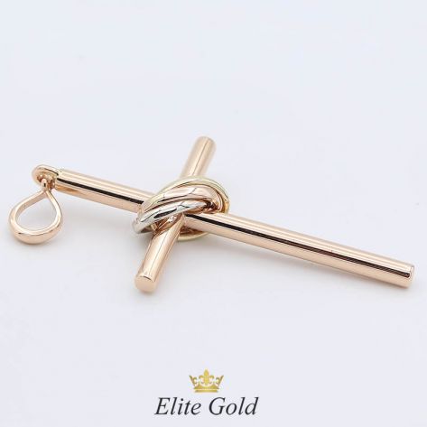 в красном золоте с колечками три цвета