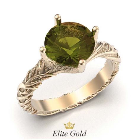 Фантазийное кольцо Drea в красном золоте