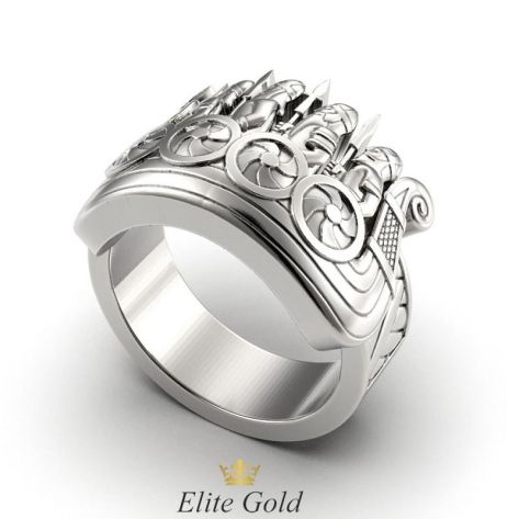 Золотое кольцо Рыцарь в доспехах