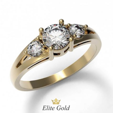 Золотое женское кольцо Sadi