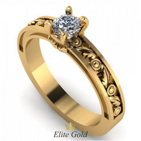 Золотое женское кольцо Edeline